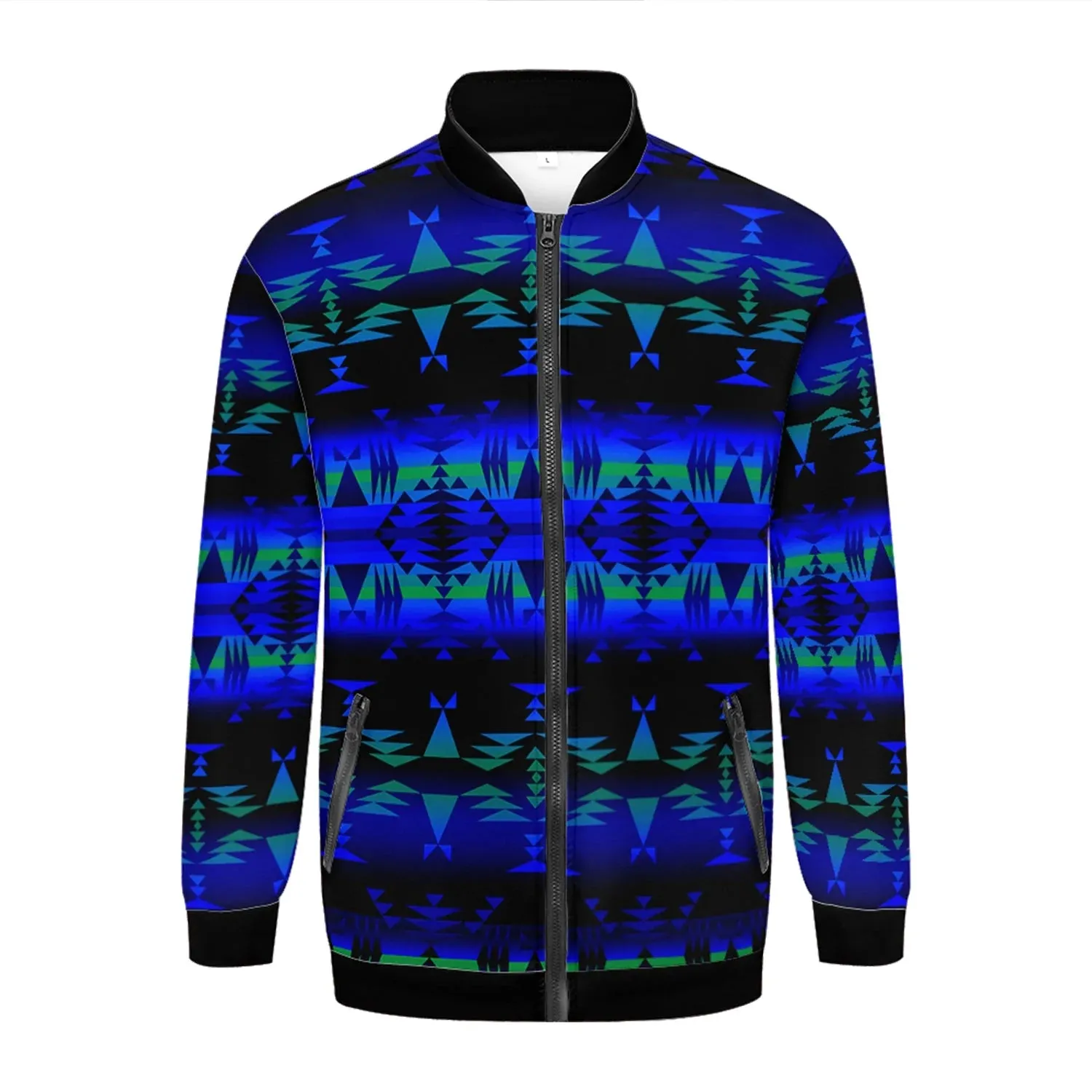 Between the Blue Ridge Mountains Youth Zippered Collared Lightweight Jacket
